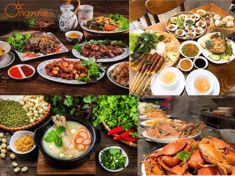 Ẩm thực tại Grand World – khu du lịch Văn Giang Hưng Yên 