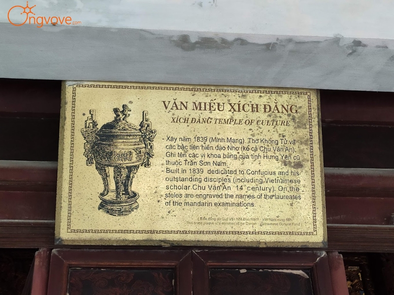 Lịch Sử Văn Miếu Xích Đằng Hưng Yên: Dấu Ấn Thời Gian