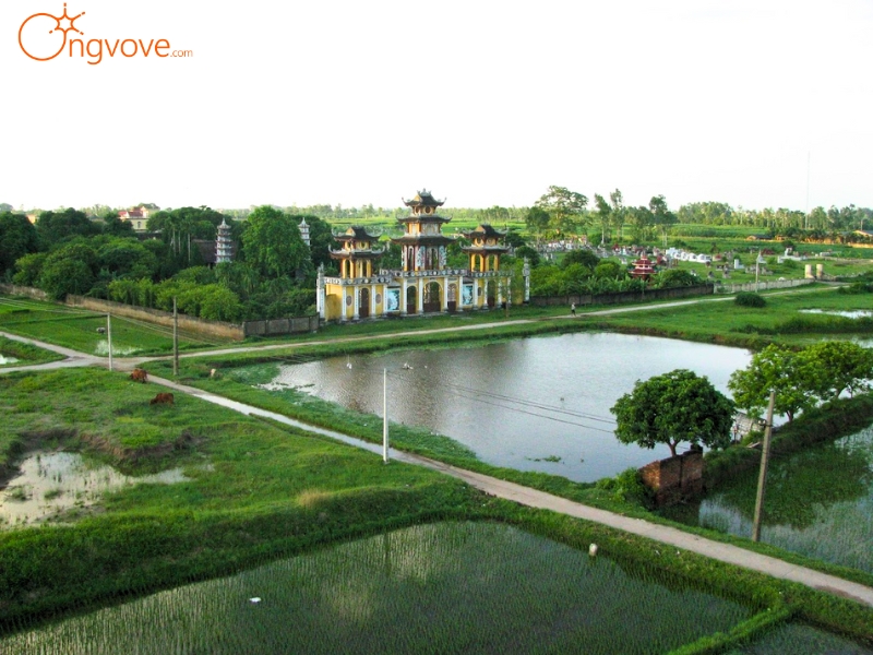 Ong Vò Vẽ Travel Chuyên Cung Cấp Thông Tin Tour, Địa Điểm Du Lịch Tại chùa thôn Cao_Chùa Hoàng Bà Hưng Yên
