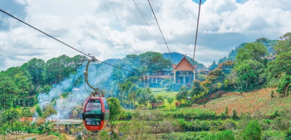 Vé Cáp Treo Đồi Robin Đà Lạt