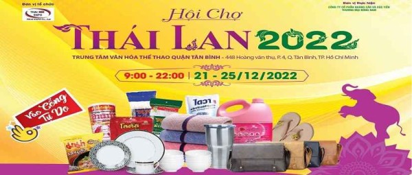 Hội chợ mua sắm và ẩm thực Thái Lan Tân Bình 2022