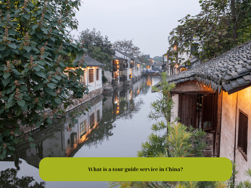 What is a tour guide service in China?