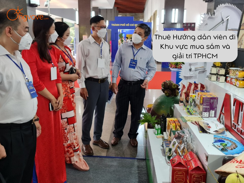 Thuê Hướng dẫn viên đi Khu vực mua sắm và giải trí TPHCM