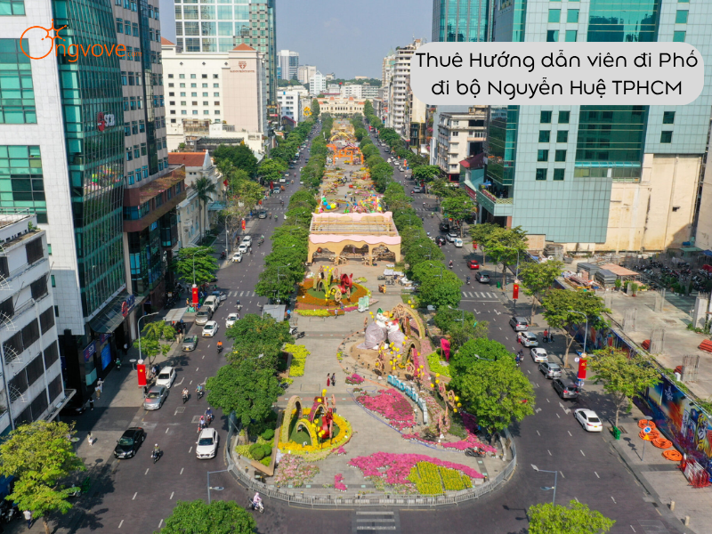 Thuê Hướng dẫn viên đi Phố đi bộ Nguyễn Huệ TPHCM