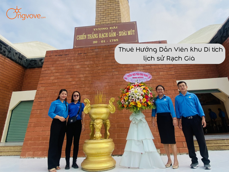 Thuê Hướng Dẫn Viên khu Di tích lịch sử Rạch Già