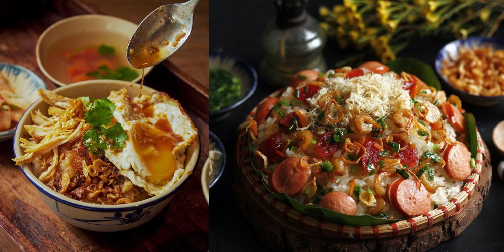 Xôi Sài Gòn có những loại nào? (xôi mặn, xôi gà, xôi cadé...)