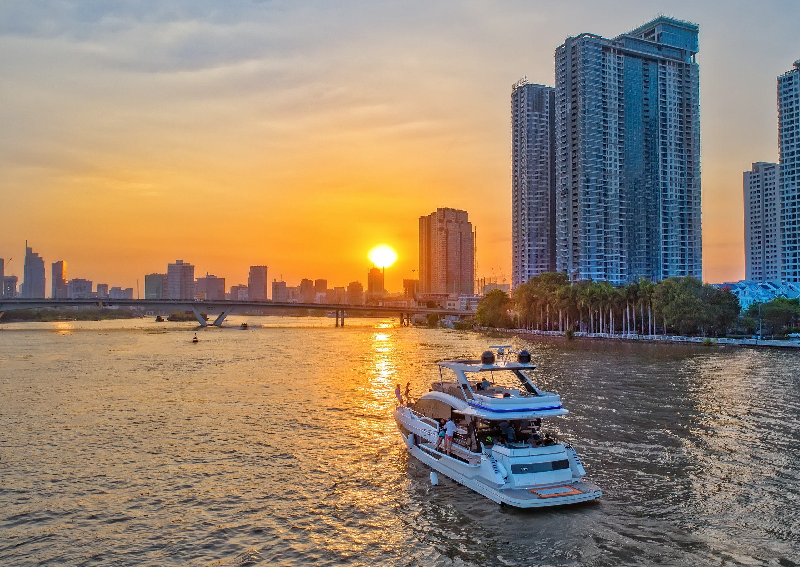 Nơi nào có thể ngắm hoàng hôn trên sông Sài Gòn đẹp nhất?