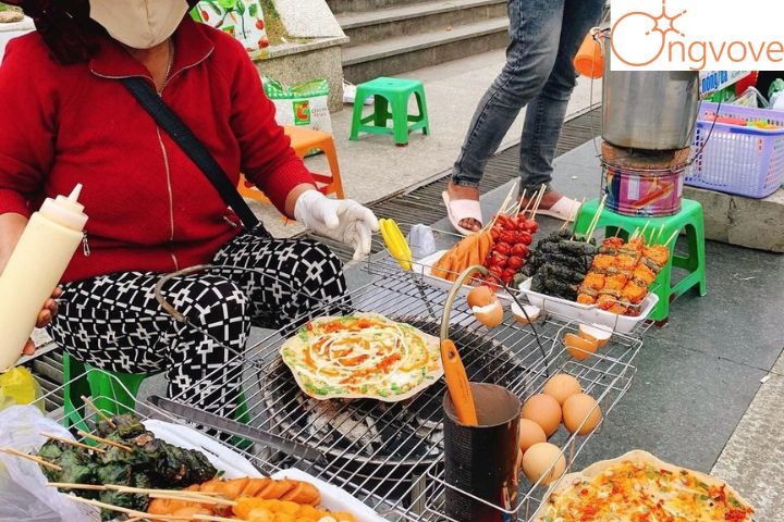 Bánh tráng nướng Đà Lạt – Quán Minh Châu