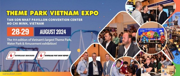THEME PARK EXPO VIETNAM 2024 – Triển lãm ngành vui chơi giải trí