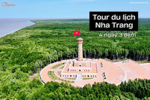 Tour du lịch Nha Trang 4N3D: Khám phá thiên đường biển đảo