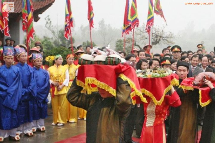 Các nghi lễ chính trong Lễ hội Giỗ Tổ Vua Hùng
