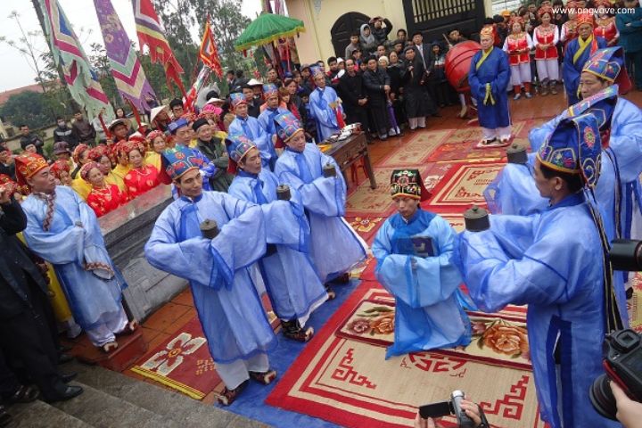 Những nghi thức truyền thống trong Hội Lim Bắc Ninh
