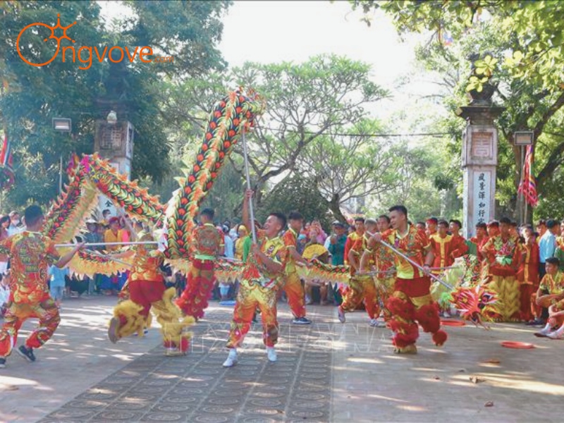 Các hoạt động diễn ra tại hội đền Trần Nam Định