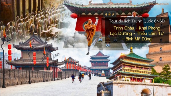 Tour du lịch Trung Quốc 6N6D - Trịnh Châu - Khai Phong - Lạc Dương - Binh Mã Dũng