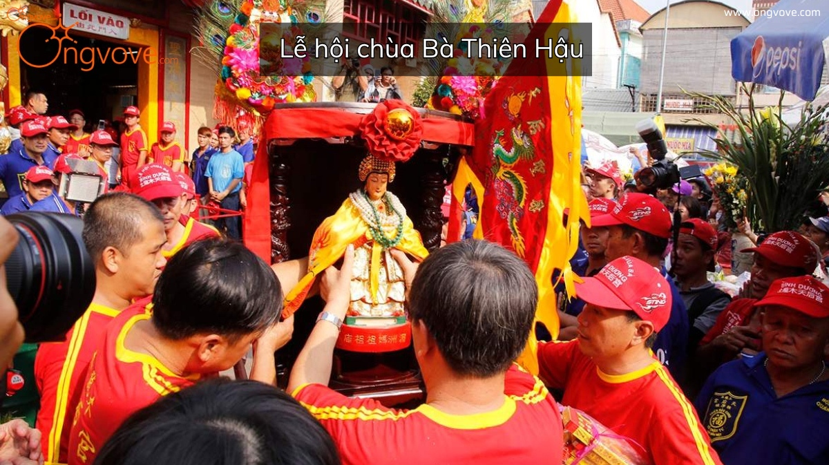 Lễ hội chùa Bà Thiên Hậu - Nét đẹp văn hóa đặc sắc tại Bình Dương