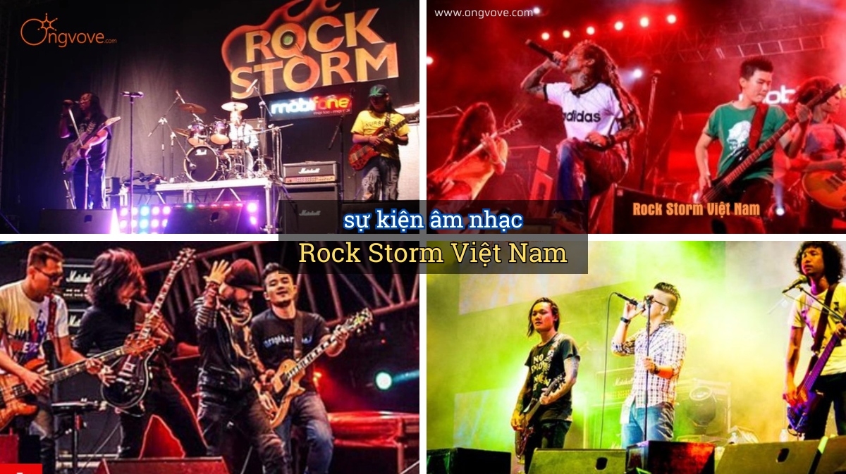 Rock Storm Việt Nam -Khán giả cháy cùng Rock Storm bất chấp giá lạnh Thủ đô