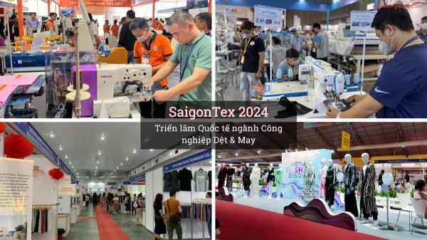 SaigonTex 2024 - Triển lãm Quốc tế ngành Công nghiệp Dệt & May