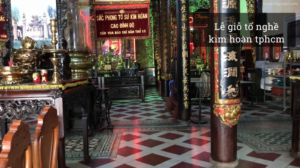 Lễ giỗ tổ nghề kim hoàn thành phố Hồ Chí Minh - Di tích quốc gia đặc trưng