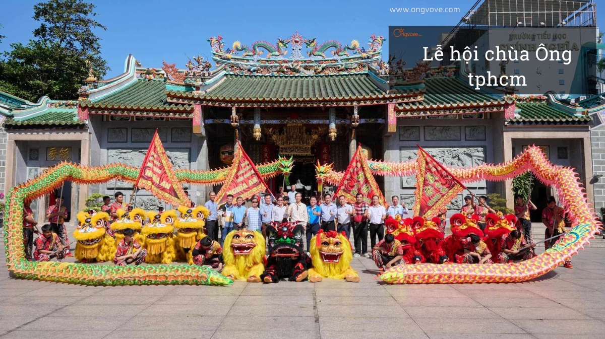 Lễ hội chùa Ông TP HCM - Kiến trúc Trung Hoa trong cổ tự