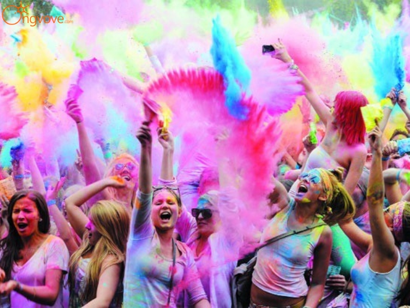 Thời gian diễn ra của Holi lễ hội đa màu sắc tại Ấn Độ