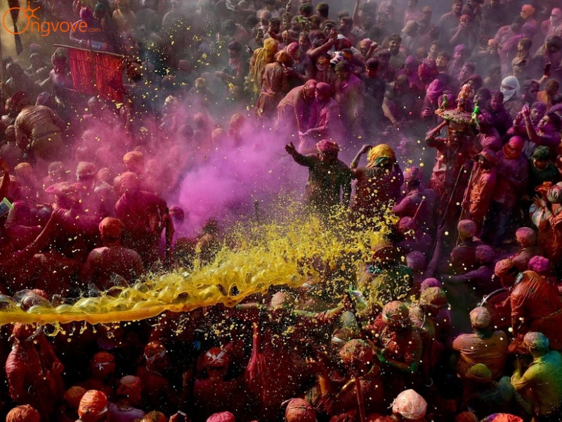 Ý nghĩa của Holi lễ hội đa màu sắc tại Ấn Độ