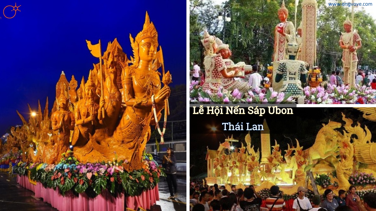 Hòa Mình Vào Lễ Hội Nến Sáp Ubon Nổi Tiếng Của Thái Lan