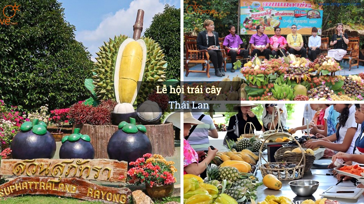 Khám Phá Lễ Hội Trái Cây - Rayong ở Thái Lan