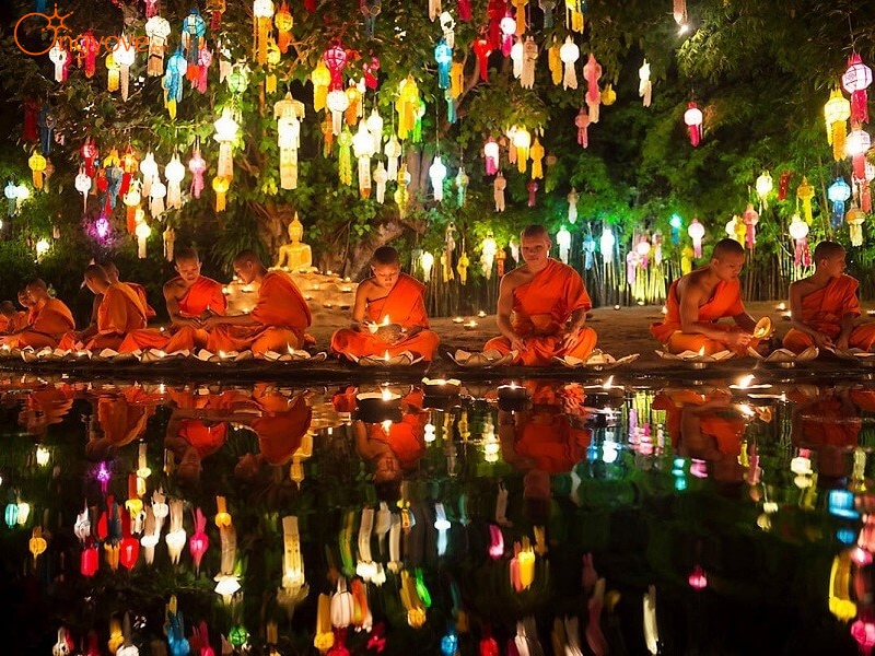 Lịch sử của Lễ hội đèn trời Chiang Mai - Yi Peng