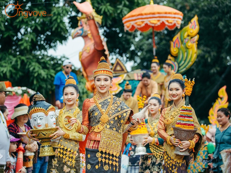 Các hoạt động diễn ra tại Lễ hội Khao Phansa
