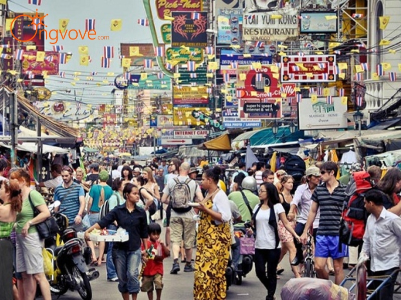 Đôi nét về Khaosan Road Thái Lan - Đường Khaosan Thái Lan