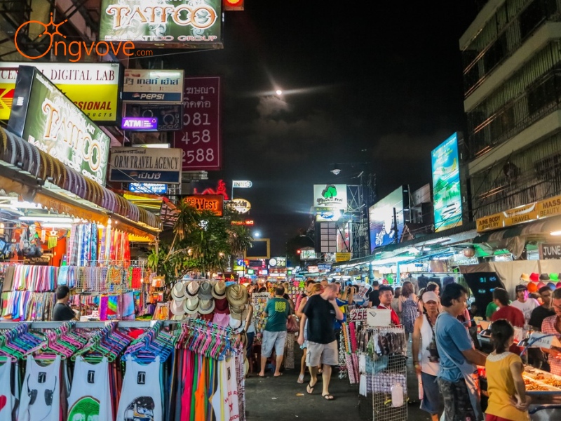 Thời điểm lý tưởng để đi du lịch  Khaosan Road Thái Lan 