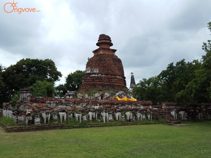 chùa Wat Maheyong Ayutthaya Thái Lan