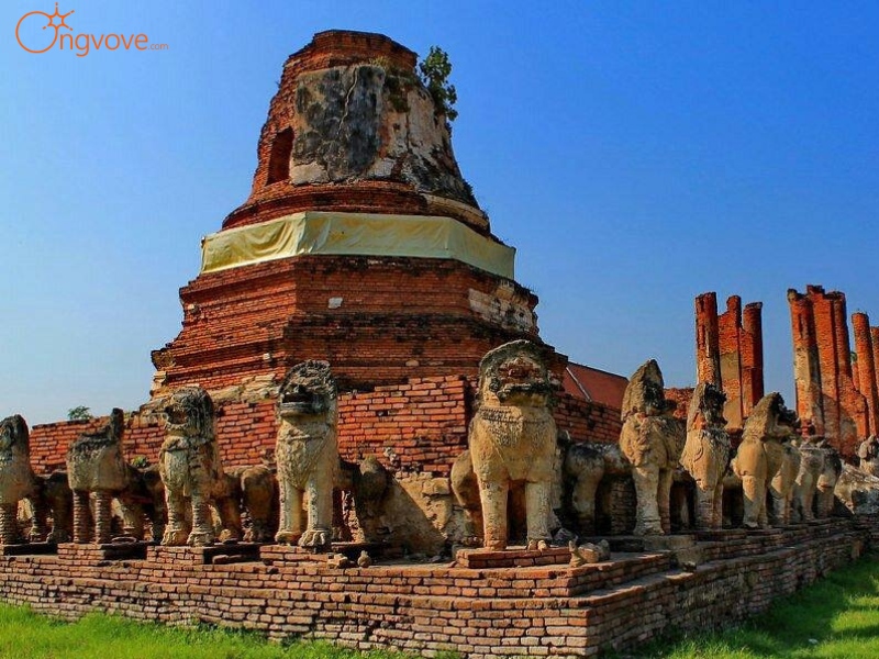 chùa Wat Thammikarat Ayutthaya