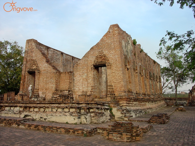 Wat Kudi Dao Ayutthaya Thái Lan