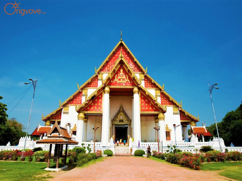 Wihan Phra Mongkhon Bophit Ayutthaya Thái Lan