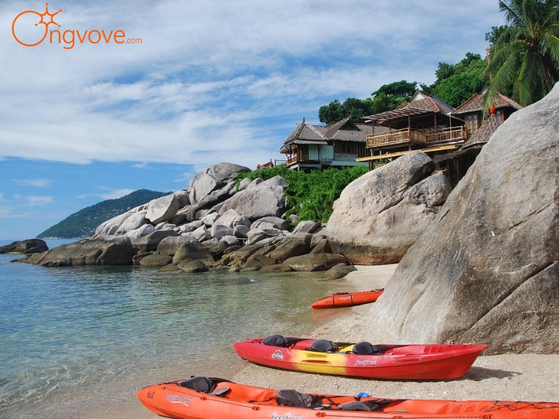 Jansom Bay tại Ko Tao Thái Lan