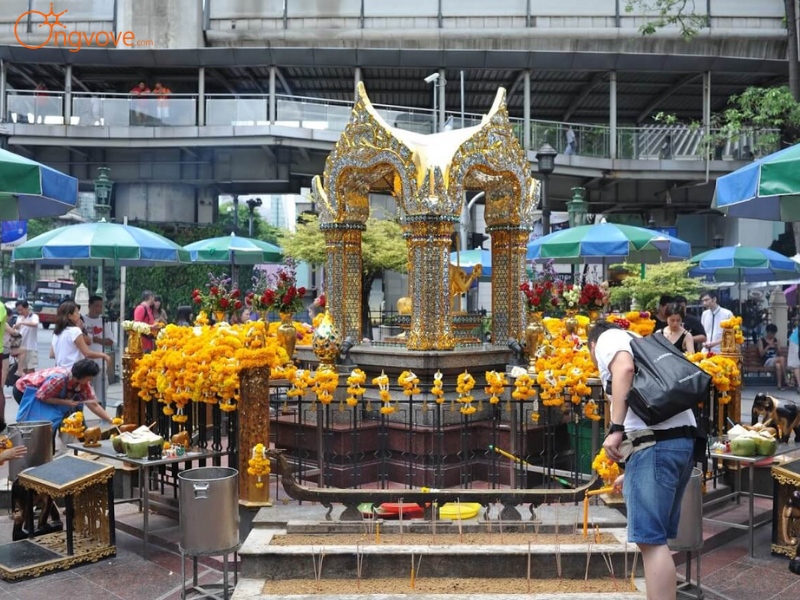 Lịch sử hình thành Đền Phật Bốn Mặt - Đền Erawan BangKok