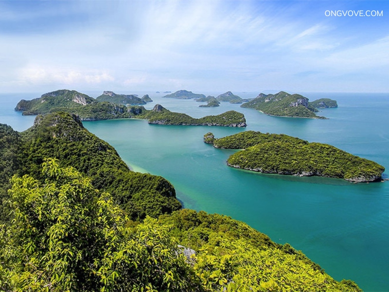 Vườn quốc gia Mu Ko Ang Thong tại Koh Samui Thái Lan