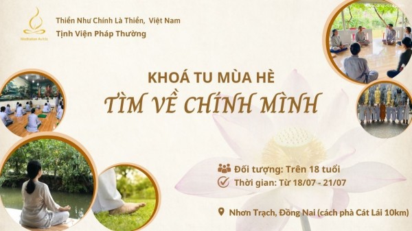 Khoá tu Mùa Hè TÌM VỀ CHÍNH MÌNH