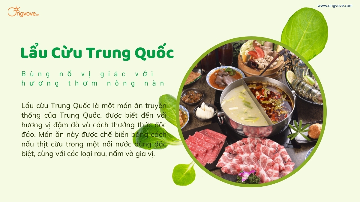 Lẩu Cừu Trung Quốc - Bùng nổ vị giác với hương thơm nồng nàn