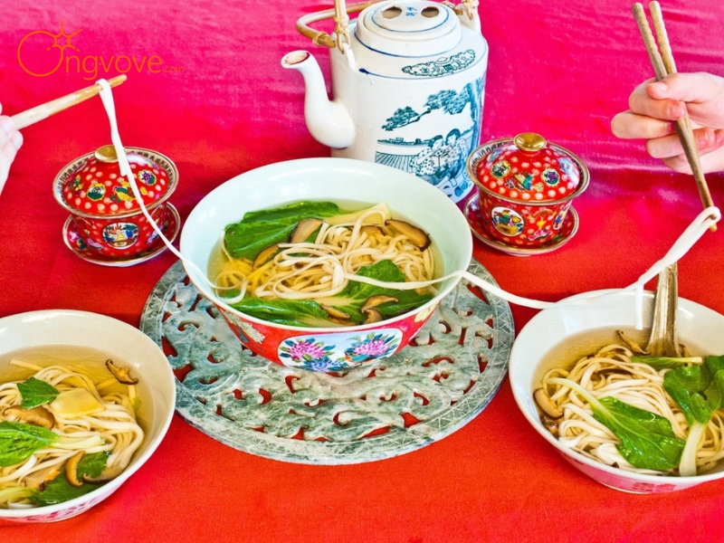 Mì trường thọ Chiết Giang - đặc sản không thể bỏ qua khi đến Chiết Giang