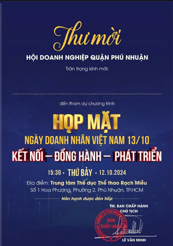 Sự kiện kỷ niệm Ngày Doanh nhân Việt Nam lần thứ 20 (2014- 2024)