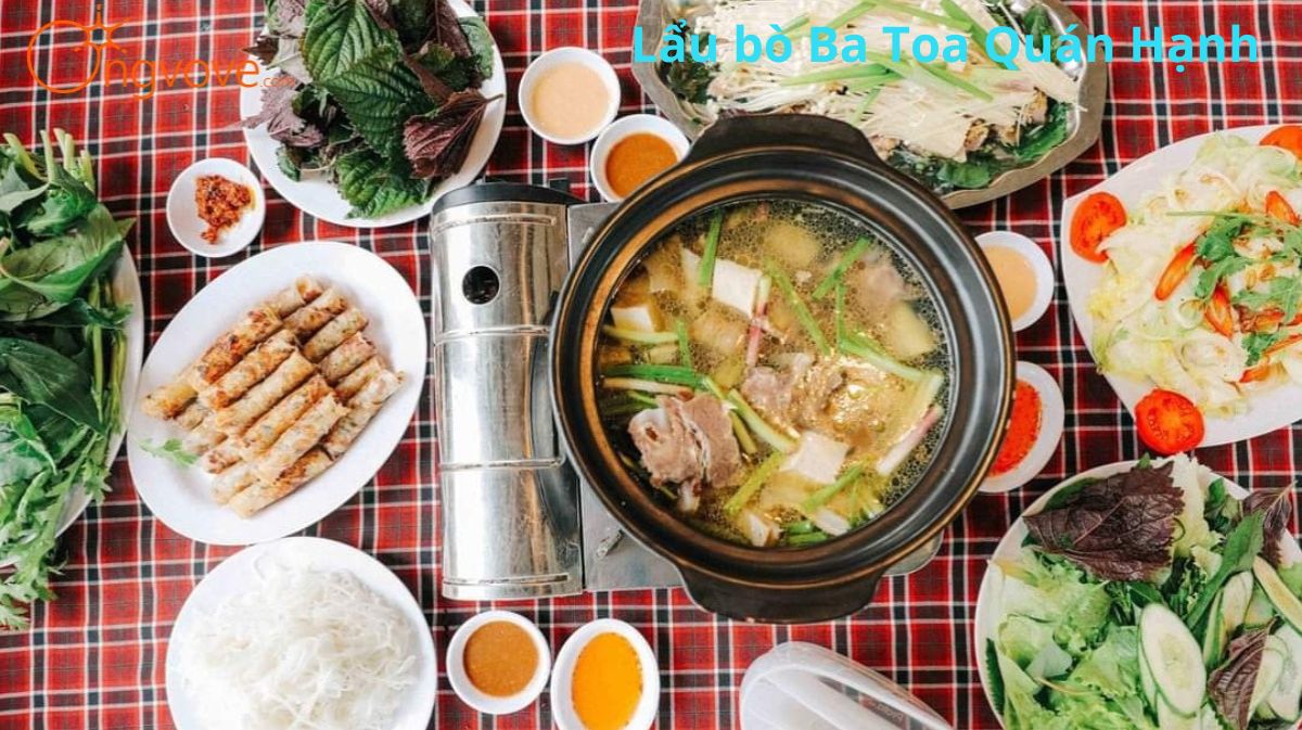 Lẩu Bò Ba Toa Quán Hạnh – Hương Vị Truyền Thống, Ấm Lòng Đà Lạt