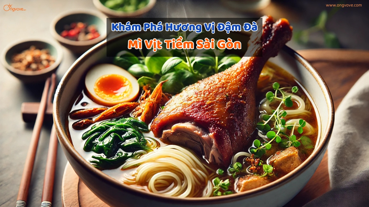 Khám Phá Hương Vị Đậm Đà Của Mì Vịt Tiềm Sài Gòn