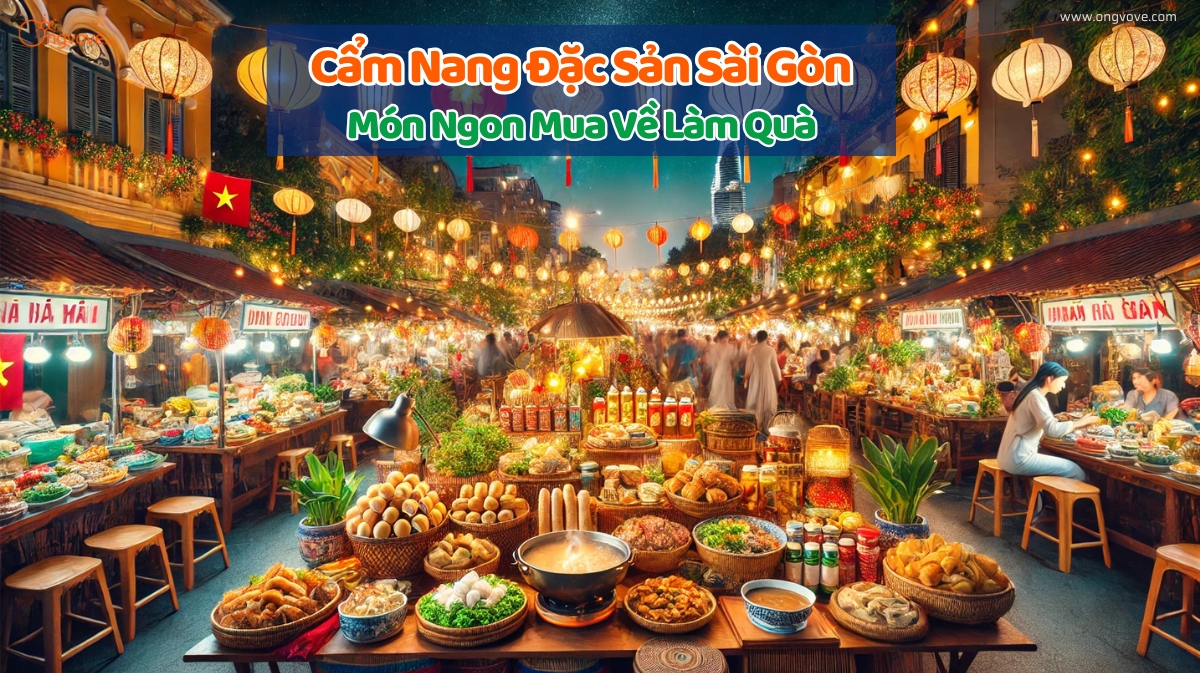 Cẩm Nang Đặc Sản Sài Gòn - Món Ngon Mua Về Làm Quà