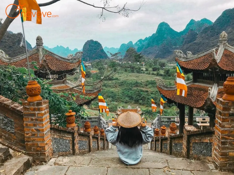 Du lịch Chùa Phật Tích Trúc Lâm Bản Giốc tại Ong Vò Vẽ Travel