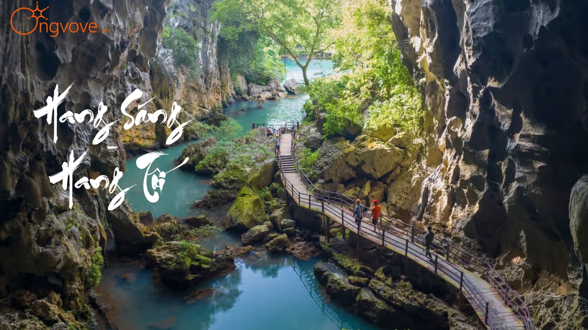 Du Lịch Hang Sáng - Hang Tối Ninh Bình tự túc