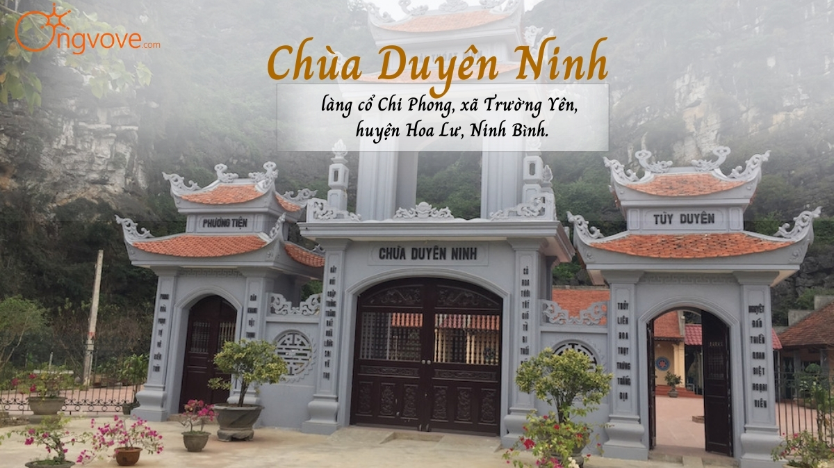 Du Lịch Chùa Duyên Ninh Ninh Bình tự túc