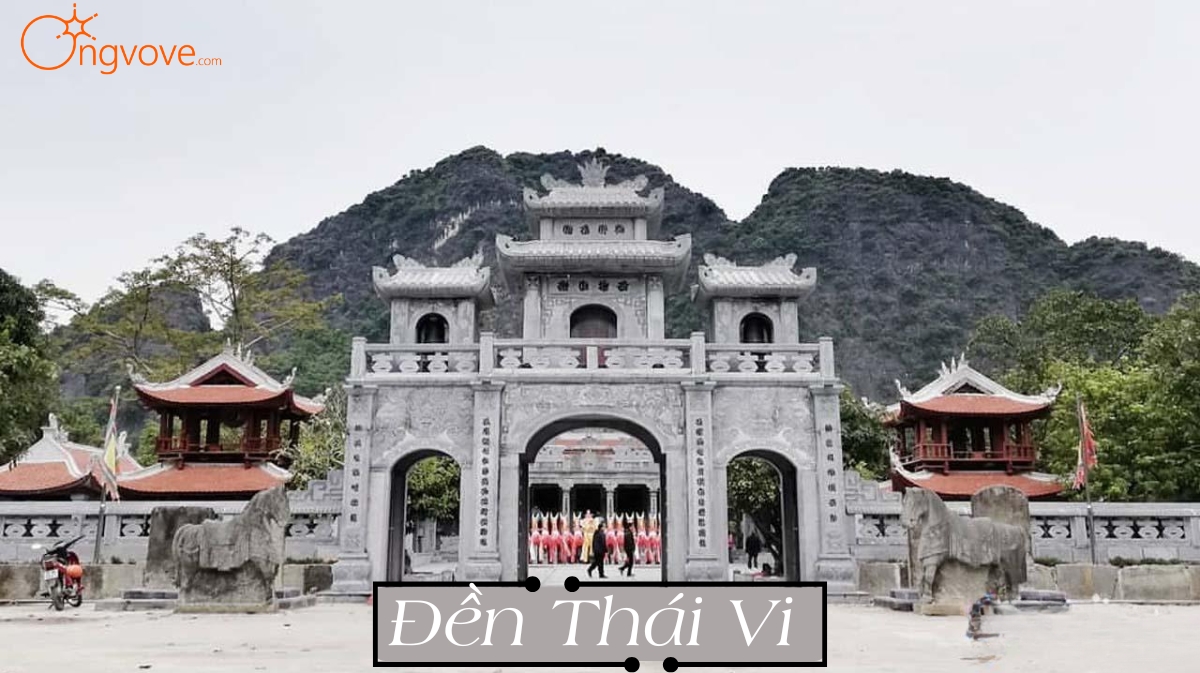 Du Lịch Đền Thái Vi Ninh Bình tự túc