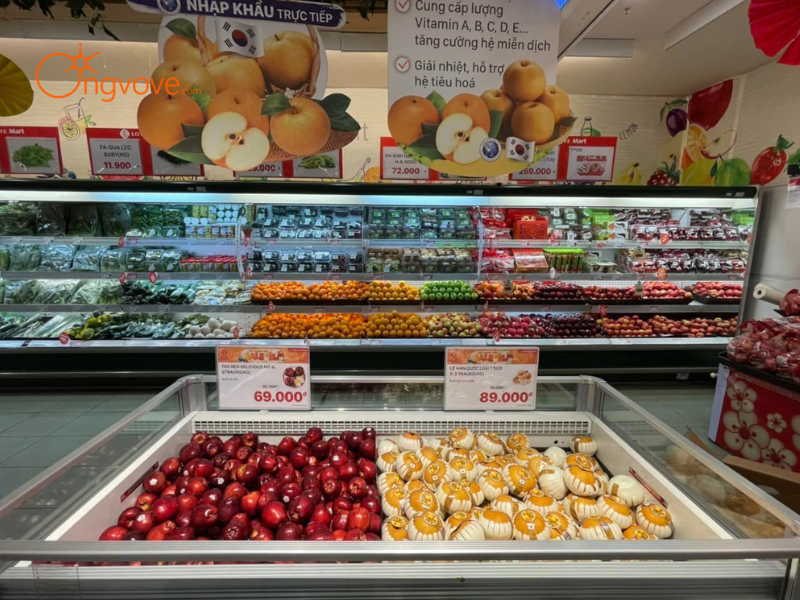 Lotte Mart Quận 11 có gì ăn?